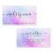 Elegant script signature holographic pink glitter