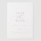 Elegant Script Simple Modern Wedding Save the Date