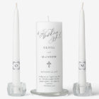 Élégant Script Simple Monogramme Mariage chrétien