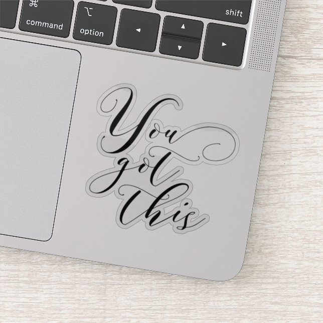 Elegant Script "You Got This" Motivational (Detail)