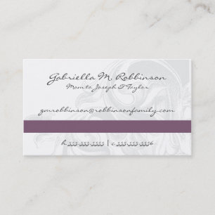 Elegant Scroll Mommy Cards