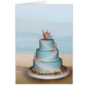 Elegant Sea Shell Wedding cake