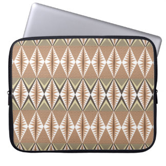 Elegant seamless pattern with ethnic motifs. Folk  Laptop Sleeve