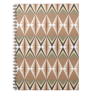 Elegant seamless pattern with ethnic motifs. Folk  Notebook