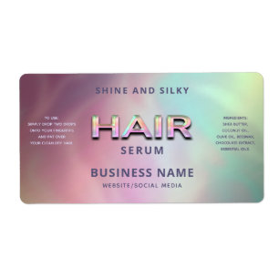 Élégant séchoir holographique glamour HAIR