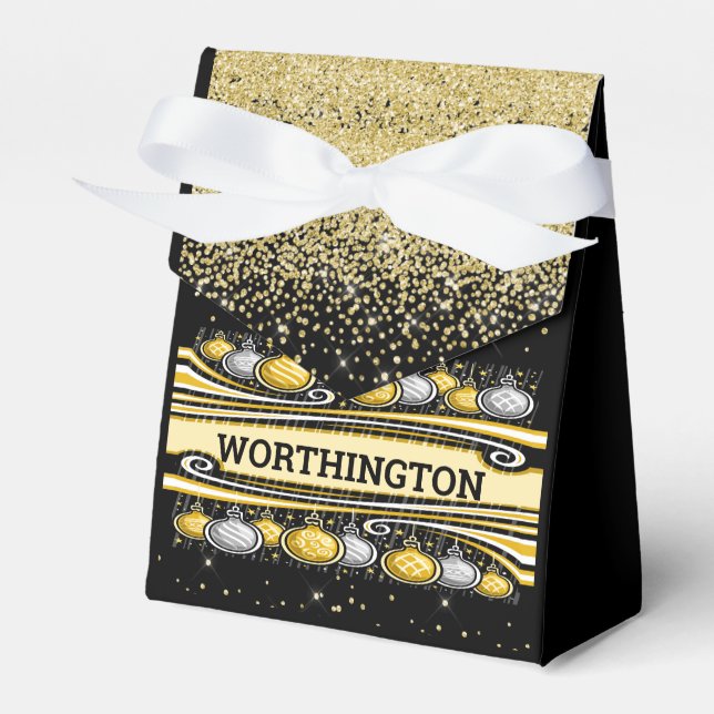 Elegant - See Back Favor Box (Front Side)