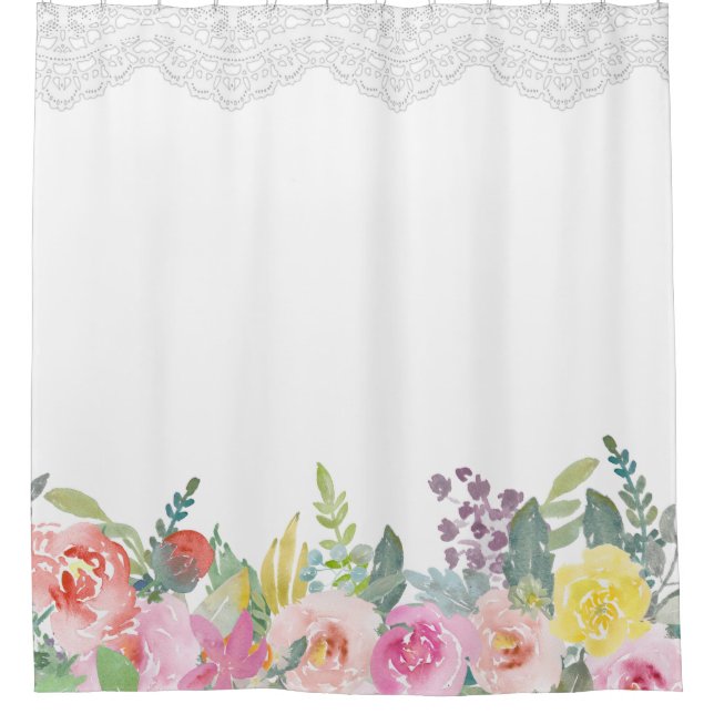 Elegant Shabby Chic Spring Floral Lace (Front)