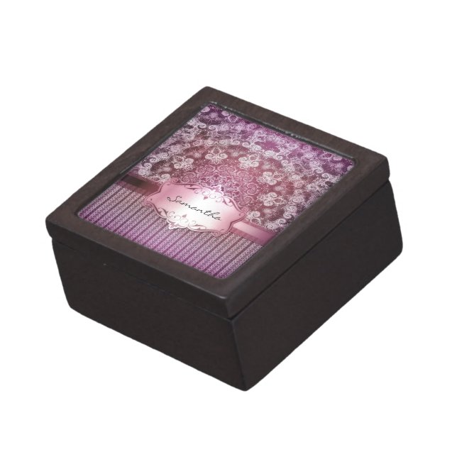 Elegant Shimmer II - A Keepsake Box (Side)