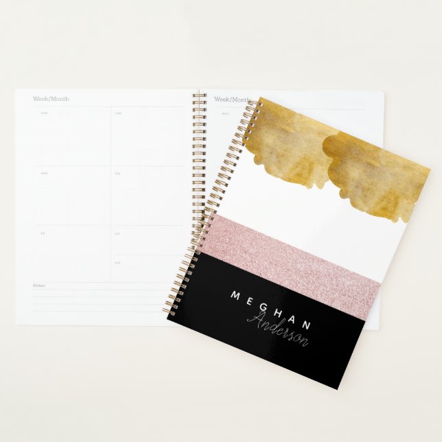 Elegant Shine ⎢Personalized Planner (Display)