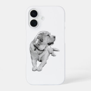 Elegant Sideview – Labrador iPhone 16 Case