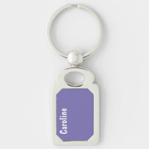 Elegant Signature Script Monogram Keychain