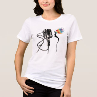 Elegant Silhouette Singer Tri-Blend Shirt