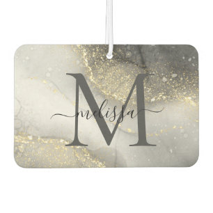 Elegant Silver and Gold  Air Freshener
