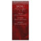 Elegant Silver Glitter on Red Wedding Menu