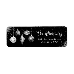 Elegant Silver Ornament Christmas