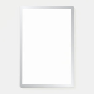 Elegant Silver Post-it Notes
