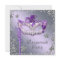 Elegant Silver Purple Masquerade Party