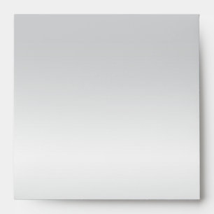 Elegant Silver White Satin Cross Baptism Envelopes