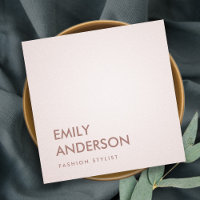 ELEGANT SIMPLE BLUSH PINK ROSE GOLD PROFESSIONAL