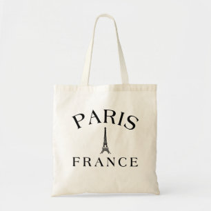 Elegant Simple Chic PARIS Tote Bag