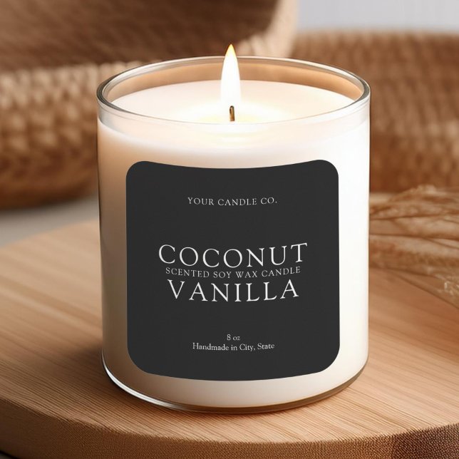Elegant Simple Minimal Candle Label (Creator Uploaded)