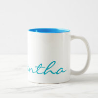 elegant simple modern chic trendy monogram teal