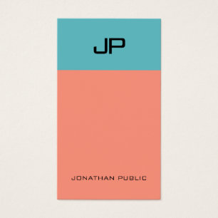 Élégant simple moderne Monogramme professionnel