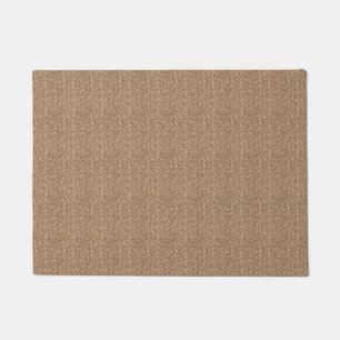 Elegant simple natural bamboo fibre Doormat