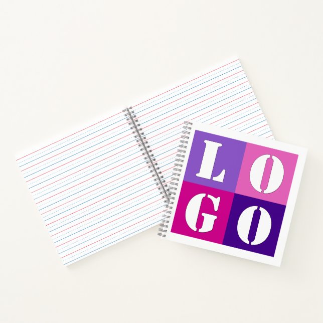 Elegant Simple Personalized Wedding Custom Idea  Notebook (Inside)