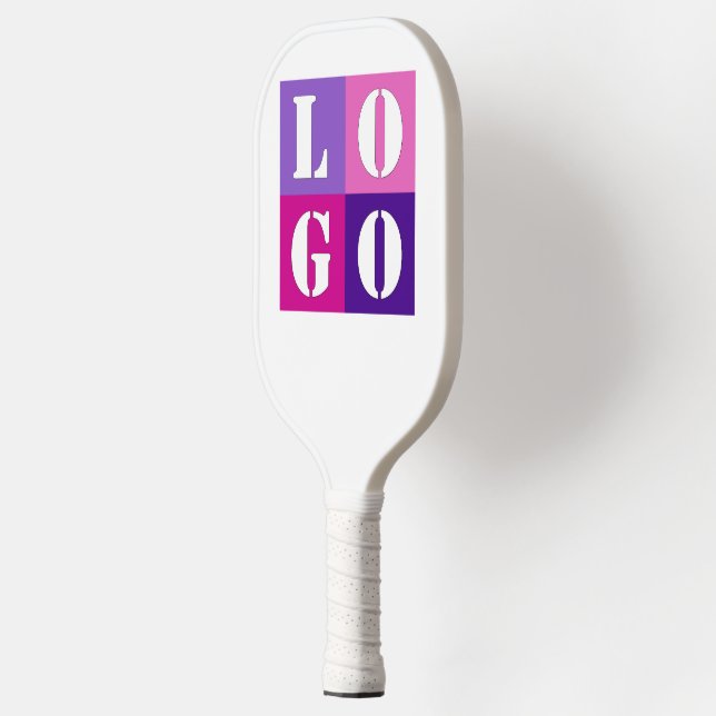 Elegant Simple Personalized Wedding Custom Idea  Pickleball Paddle (Left)