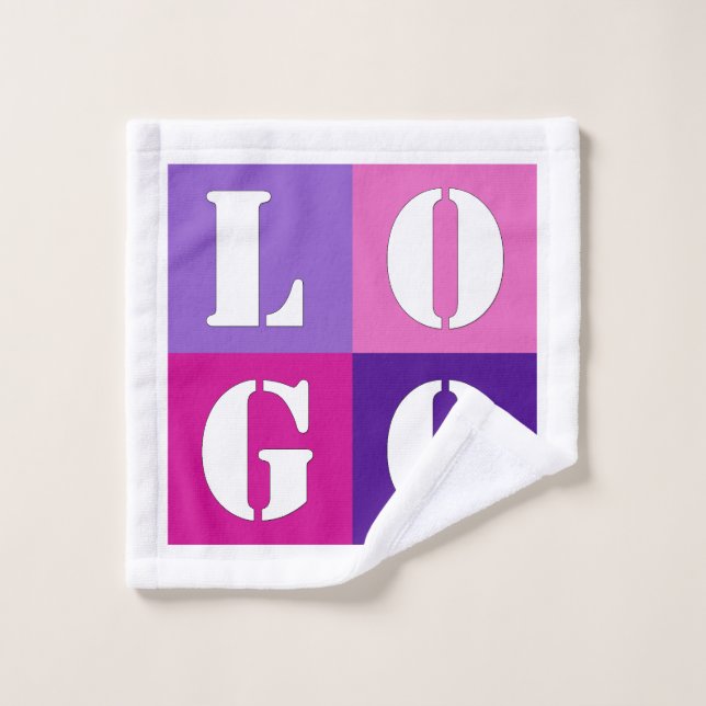 Elegant Simple Personalized Wedding Custom Idea  Wash Cloth (Wash Cloth)