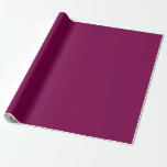 Elegant Simple Template Solid Colour Wine Gift Wrapping Paper<br><div class="desc">Create Your Own Elegant Modern Custom Wine Solid Colour Simple Blank Template Crafts & Party Supplies Gift Wrapping Supplies / 30 inches x 45 feet Gift Wrapping Paper. Buy / Order Matte & Glossy Wrapping Papers Online Shop.</div>