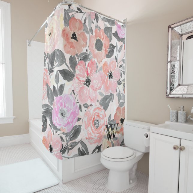 Elegant simple watercolor floral (In Situ)