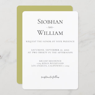 Elegant Simple Wedding