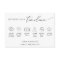 Elegant Simple Wedding Timeline