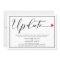 Elegant Simple Wedding Update