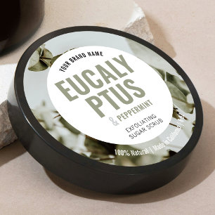 Elegant Skincare Soap Spa Product Label With Photo