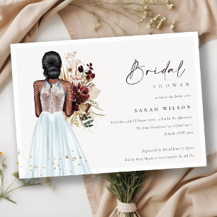 Élégant Sky Blue Mariage Gown Invitation Fête des 
