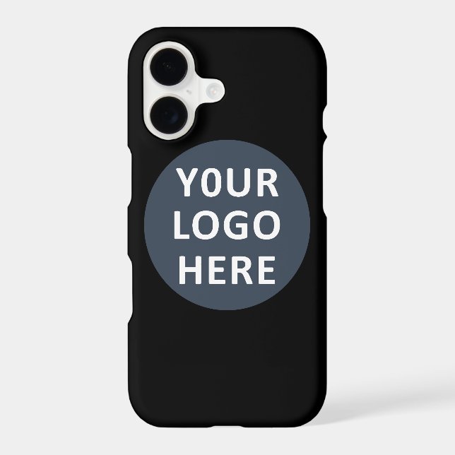 Elegant & Sleek Black QR Code (Back)