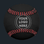 Elegant & Sleek Black QR Code Baseball<br><div class="desc">This design is accessible to all. Feel free to customize the logo, images, tStylish Black QR Code Design | Elegant Brandext, and colours according to your preferences. Thank you very much.</div>