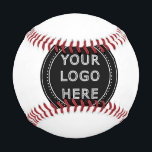 Elegant & Sleek Black QR Code Baseball<br><div class="desc">This design is accessible to all. Feel free to customize the logo,  images,  tStylish Black QR Code Design | Elegant Brandext,  and colours according to your preferences. Thank you very much.</div>