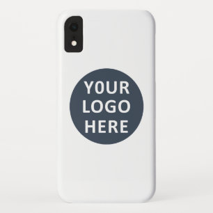 Elegant & Sleek Black QR Code iPhone XR Case