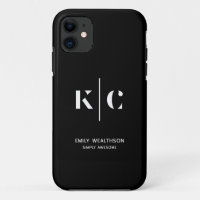 Elegant & Sleek Black QR Code