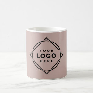 Elegant & Sleek Black QR Code Magic Mug