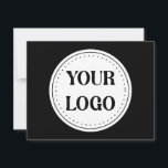 Elegant & Sleek Black QR Code Save The Date<br><div class="desc">This design is accessible to all. Feel free to customize the logo,  images,  tStylish Black QR Code Design | Elegant Brandext,  and colours according to your preferences. Thank you very much.</div>