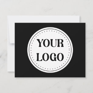 Elegant & Sleek Black QR Code Save The Date