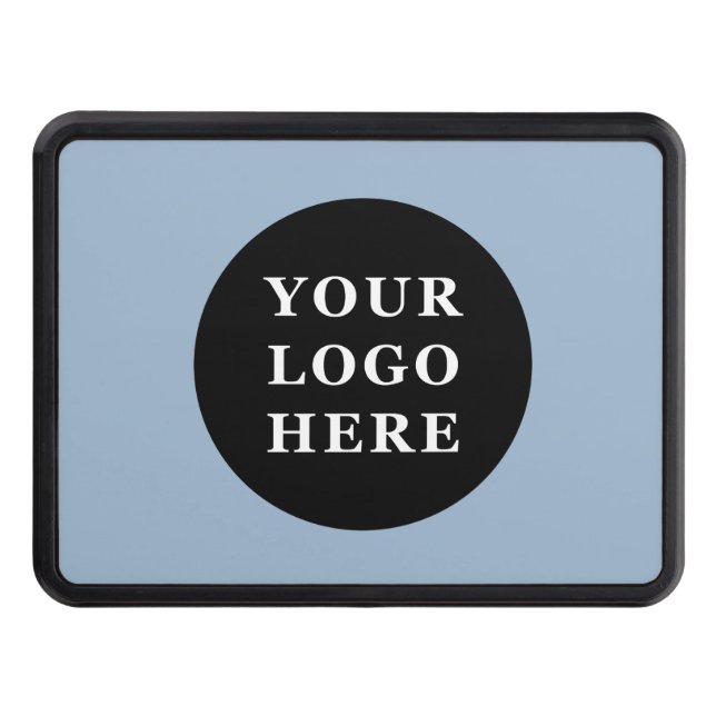 Elegant & Sleek Black QR Code Trailer Hitch Cover (Front)