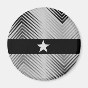 Elegant Sliver Star Magnet