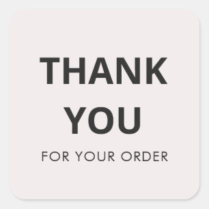 Elegant Small Business Sticker   small business