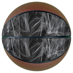 Elegant Smoke Swirls – Mystical Aesthetics Basketball